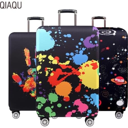 Thicken Travel Suitcase Protective Cover 18-32 Inch Suitcase Elastic Suitcase Cover Baggage Dust Case Cover Travel Accessories