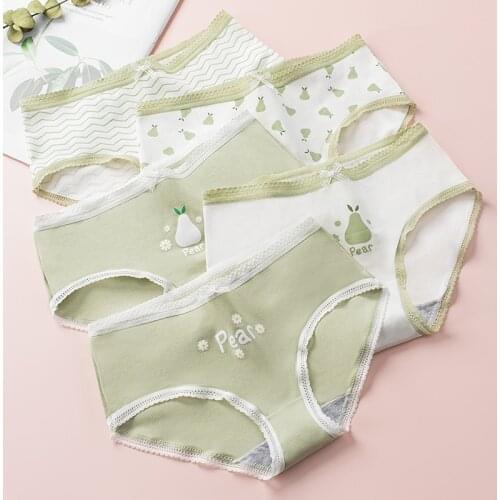 2021 Womens Cotton Panties Sexy Briefs Lingerie Underwear For Girls Sensual Female Free Shipping Shorts Brazilian Lovely Thread