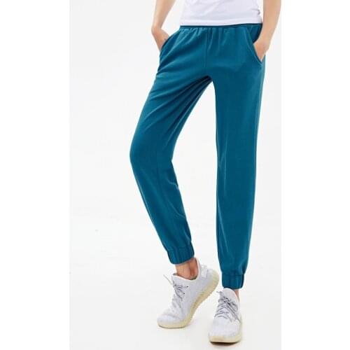 Vansydical Women Workout Jogger Sweatpants Elastic Waist Running Trousers Autumn Winter Loose Training Yoga Slacks