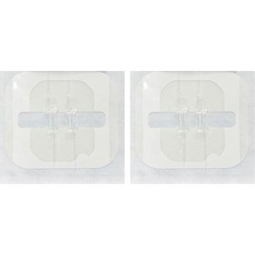 2Pcs Zipper Tie Wound Closure Device Bandage Hemostatic Patch Wound Fast Suture Band-Aid for Outdoor Camping Survival