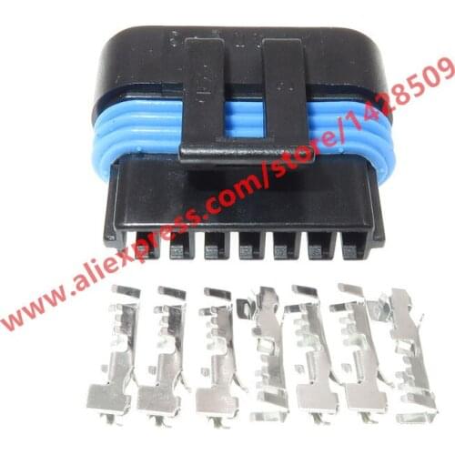 20 Sets 7 Pin Auto Water Temperature Sensor Plug Waterproof Female Connector For BUICK Excelle Regal Sail GL8