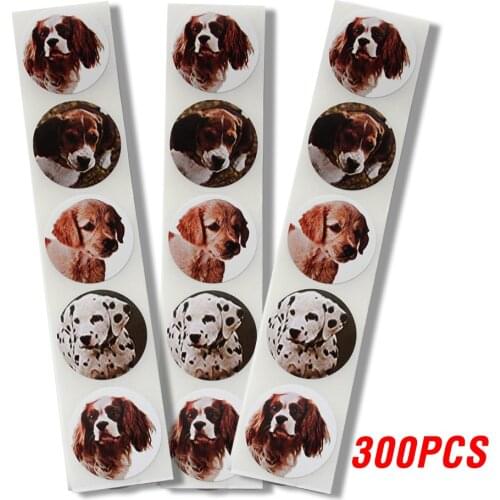 Cartoon Animal Dog Sticker for Boy Girl 50-500pcs Cute Dog Lag Tables for Notebook Scrapbooking Alburm Stduents School Sticker
