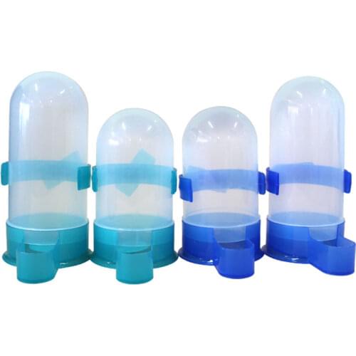 500ml 800ml Plastic Automatic Parrot Drinking Water Device Bird Multipurpose Cup Pet Drinker Cockatiel Feeder Dispenser