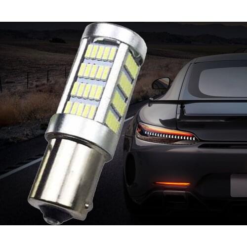 Automobile Reversing Lamp Durable Car LED Brake Light with Good Heat Dissipation White Light Car Lighting Accessories