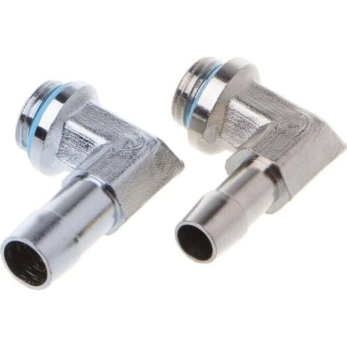 YYDS PC Water Cooling System Part G1/4 Thread 90 Degree Elbow Pipe Connector