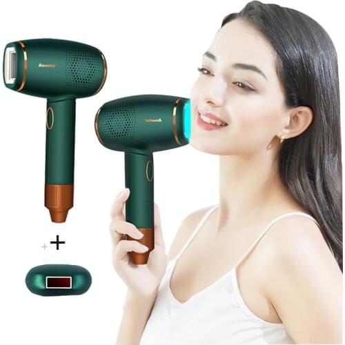 High Quality Laser Hair Removal IPL Painless ICE Feeling Sliding Epilator 2020 Newly Updated Full Body Home Hair Remover CE ROHS