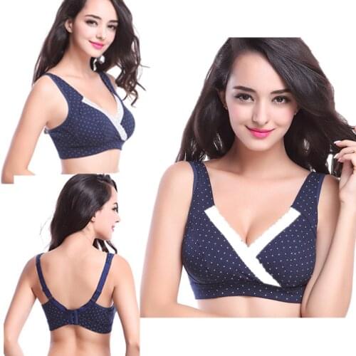 Lace BreastFeeding Maternity Nursing Bra For Feeding Sleep Bra Clothes For Pregnant Women Cotton Pregnancy Underwear Bras