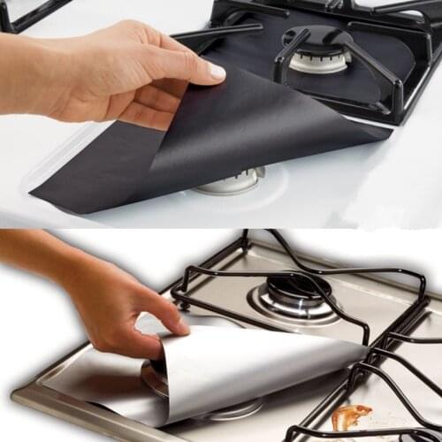 Kitchen Accessories Mat Cooker Cover Stove Protector Cover Liner Gas Stove Protector Stove Stovetop Burner Protector 1pcs/4pcs