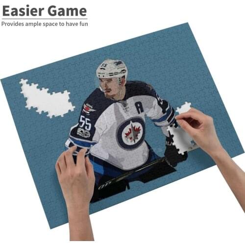 Mark Scheifele #55 Jigsaw Puzzle 500 Pieces Puzzle Game Wooden Educational Toys Hockey