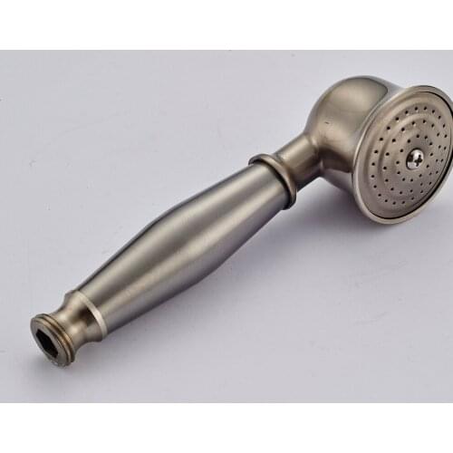 Brushed Nickel Bathroom Shower Head Telephone Style Handheld Shower Water Saving Shower Head