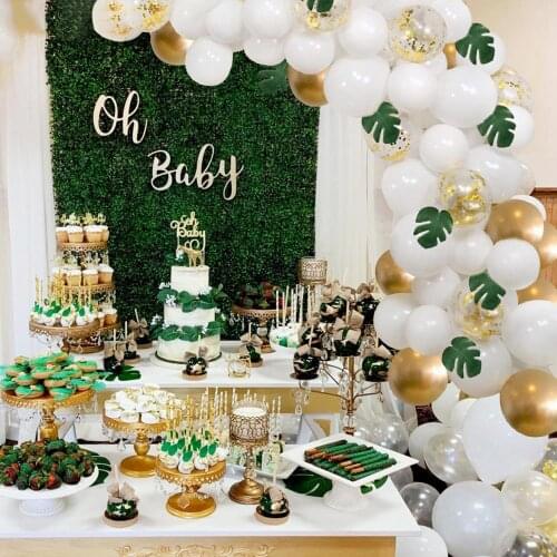 Macaron Balloon Chain Kit Oh Baby Shower Boy Or Girl Balloon Arch Kit Balloon Garland It my first birthday balloons Set Ballon