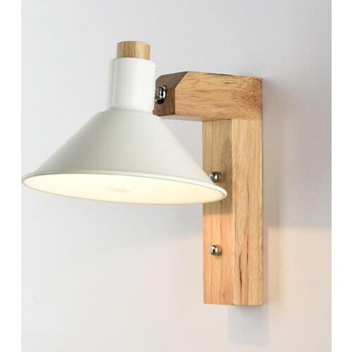 Wall lamp bedside Nordic living room aisle bedroom balcony European A simple modern bedside lamp Jane Europe creative lighting