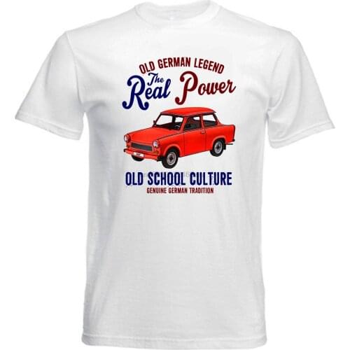 Vintage German Car Trabant 601 New Cotton T Shirt Fear Cosplay Hoodie Hip Hop T Shirt Jacket Croatia Leather Tshirt Tshirt