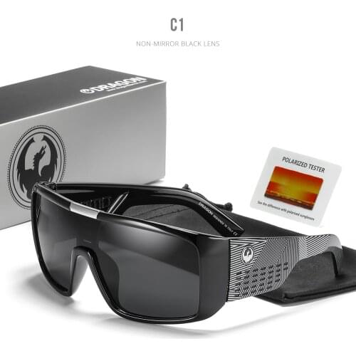 Dragon Domo Sunglasses oversized googles Polarized&UV400 10 colors For man / women outdoor Sport fishing eyewear