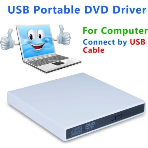 Universal USB 2.0 Portable External Ultra Speed CD-ROM DVD Player Drive Car Disc Support For IMac/MacBook Air/Pro Laptop PC Desk