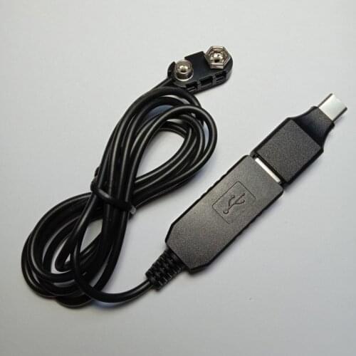 6F22 9V Battery Eliminator Replace 9-Volt Batteries By USB/Type C Power Supply Dropshipping