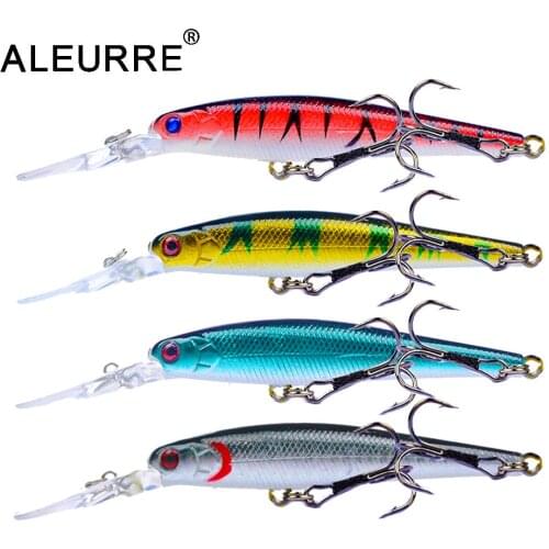 ALEURRE 1 PCS 12.5cm 14g japan Hard Bait Laser Minnow Fishing Lure Pesca Hook Fish Wobbler Crankbait Tackle Artificial Lures