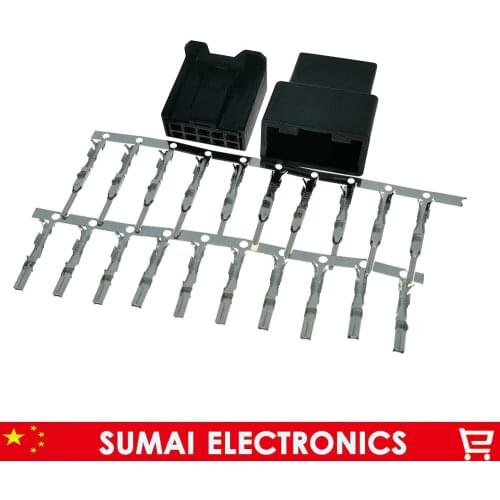 10 Pin Navigation connector,10P multimedia CD host speaker output plug for Toyota Camry