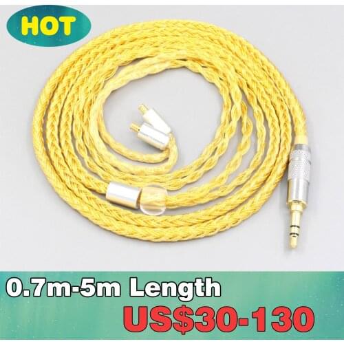 16 Core OCC Gold Plated Earphone Cable For Audio Technica ATH-CKR100 CKR90 CKS1100 CKR100IS CKS1100IS LN007350