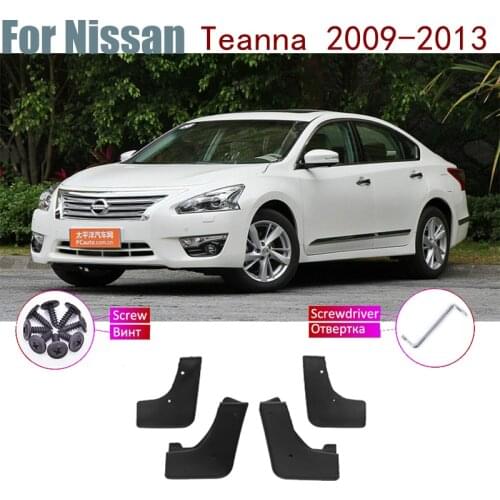 Over Fender Mud Flaps Guard Splash Flap Mudguard Accessories Car Mudflap Fender For Nissan Teanna J32 2013-2009 2012 2011 2010
