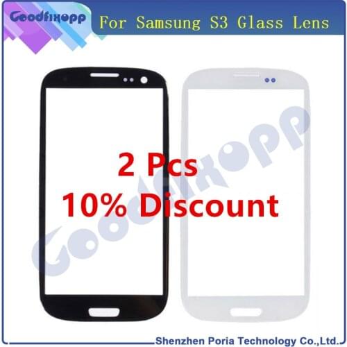 For Samsung Galaxy S3 I9300 I9305 Touch Screen LCD Front Screen Glass Lens Cover Replacement Parts S3 Glass Lens Digitizer
