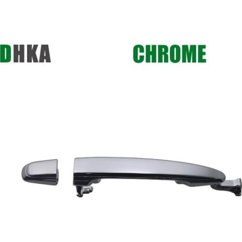 CHROME OUTSIDE EXTERIOR DOOR HANDLE FOR TOYOTA SIENNA VAN 2003-2009