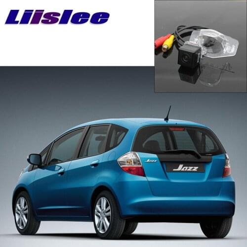 Liislee Car Reversing Camera For HONDA Jazz 2002~2013 High Quality Rear View BackUp Camera For Friends Tuning Update | CCD + RCA
