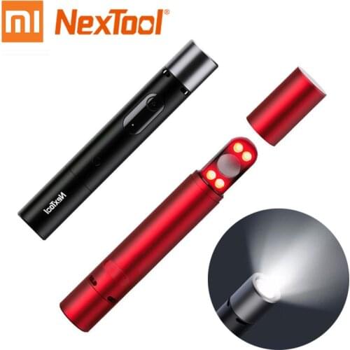 Xiaomi Nextool Multifunctional Flashlight Infrared Detector Camera Detector Pinhole Camera Scanner Sound Light Alarm Tools