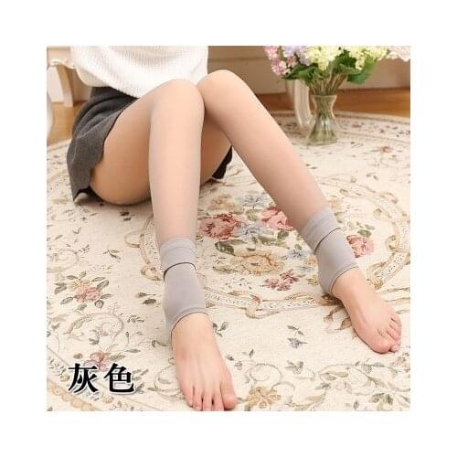 Fashion Womens Tights Beauty Skinny Bas Sexy Stocking Velvet Cute Womens Knee High Leg Warmer Candy Pantyhose Girl Stockings