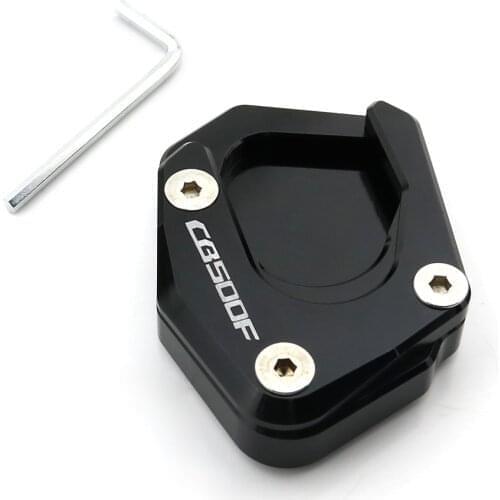 Motorcycle Accessories Kickstand Side Shoe Foot Rests Stand Extension Enlarger Fit For Honda CB500F 2013-2020 CB 500F