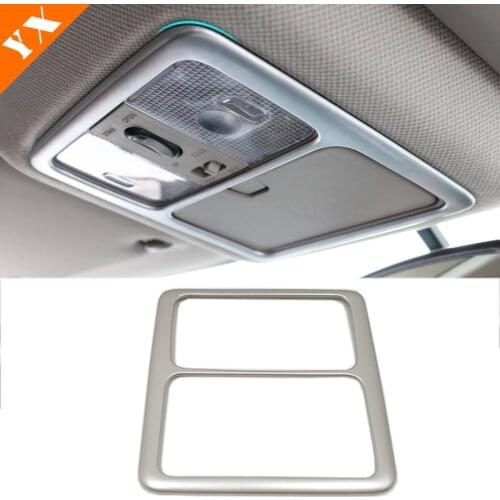 ABS Chrome For Nissan X-Trail T31 Car Accessories Front Reading Lights Cover Trim Interior Sticker Shell 2008/09/10/11/12/13
