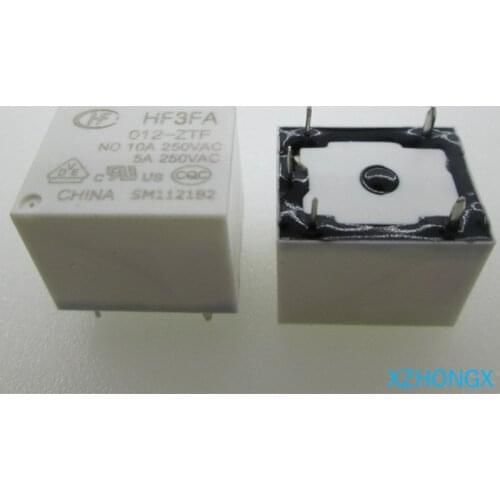 Relay HF3FA 012-ZTF HF3FA-012-ZTF HF3FA012-ZTF 12VDC DC12V 12V 10A 250VAC 5PIN