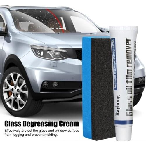 20ml Car Window Scratch Repair Polishing Cream Anti Scratch Glass Surface Cleaning Retreading Wash Tools Auto Defogging Cleaner
