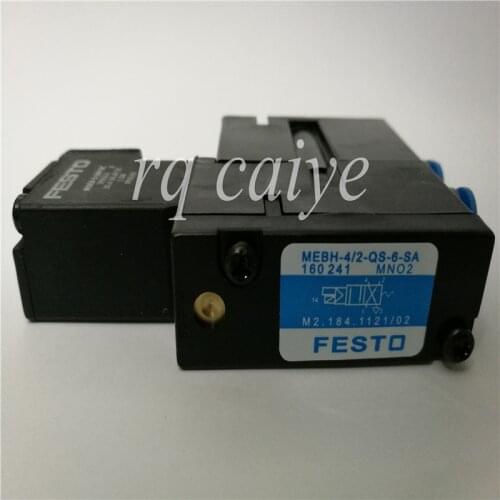 1piece M2.184.1121 MEBH-4/2-QS-6-SA SOLENOID VALVE SM102 SM74 CD74 SM52 PARTS