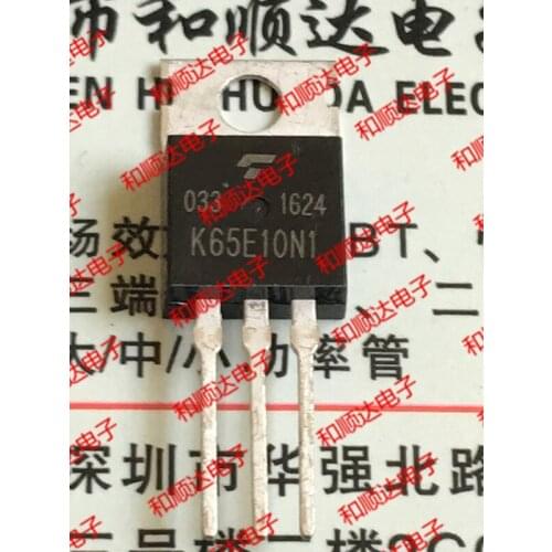10pcs/lot K65E10N1 TK65E10N1 New stock TO-220 100V 148A