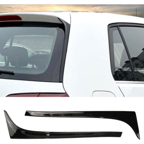 2Pcs Car Auto Styling Rear Spoiler Wing Trim Decoration for Volkswagen Golf 7 Car Accessories Exterior