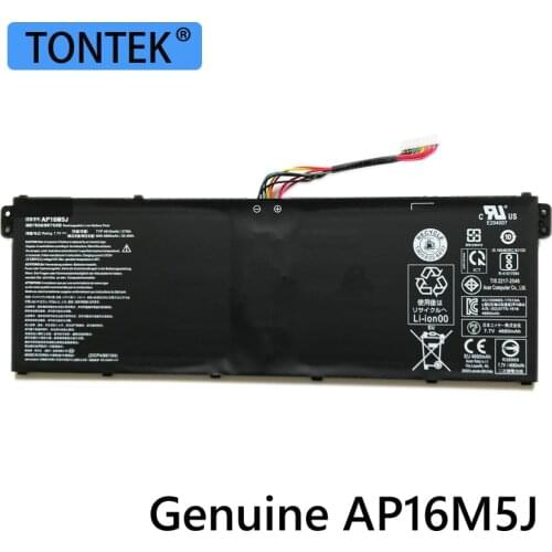 Genuine Laptop Battery AP16M5J Battery For Acer Aspire 3 A315-21 A315-31 A315-32 A315-33 A315-41 A315-51 Aspire 1 A114-31 Series