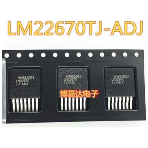 Free Shipping 20pcs LM22670TJ-ADJ IC TO-263