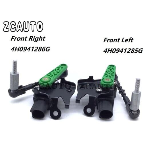 Headlight Level Sensor With Poles Right Left Front For AUDI A6 A7 A8 S6 S7 S8 Quattro 2.0 3.0 3.0 4.2L 4H0941286G 4H0941285G