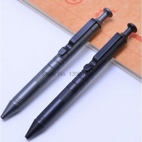 DHL 100pcs practical Portable Multipurpose Tactical Pen Self Defense Tool Aluminum alloy Anti-skid Pen tool parts