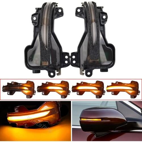 Dynamic Blinker For Honda Odyssey City CR-V Fit Jazz Accord Spirior Hybrid XRV Vezel Turn Signal LED Side Mirror Indicator Light