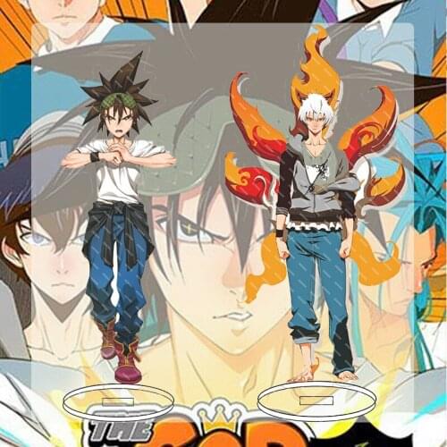 Anime The God of High School Acrylic Figure Stand Model Plate Display Desktop Decorative Cosplay Ornaments Christmas Gift Toys