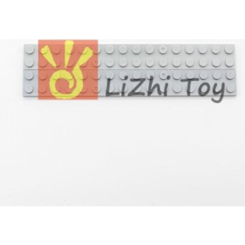 Moc 4282 Plate 2x16 Classic Piece DIY Enlighten Building Block Brick Parts Compatible with Accessory Toys for Children Kids