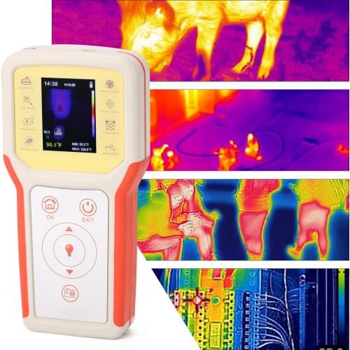 Portable 2.4 Inch TFT Screen 0.3MP Thermal Infrared Imager Industrial Household Multipurpose Thermal Imaging Imager