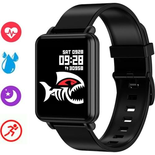 Smart watch Laminated display Full touch Fitness tracker Push message IP68 waterproof For iphone and Android phone