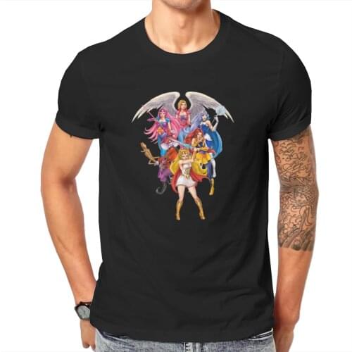 Special Graphic TShirt She Ra Princess of Power Filmation Anime Printing Tops Comfortable T Shirt Men Tee Gift Idea