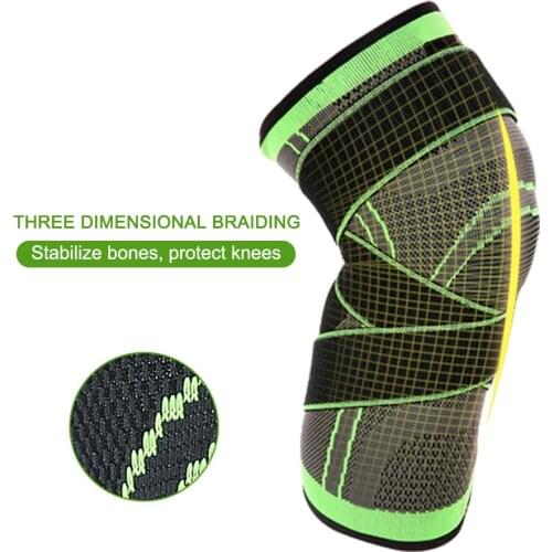 Sports Compression Knee Pads Knee Braces Running Cycling Basketball Football Protection Kneepads Fitness Equipment