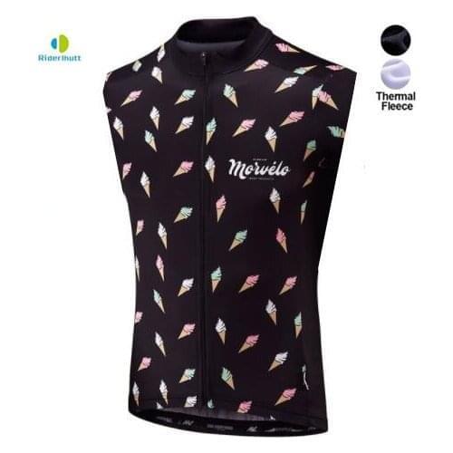 17 styles Morvelo Winter Thermal thermal Cycling Vest Men Warm sleeveless jersey Fleece Cycling jerseys Bike Clothing vests