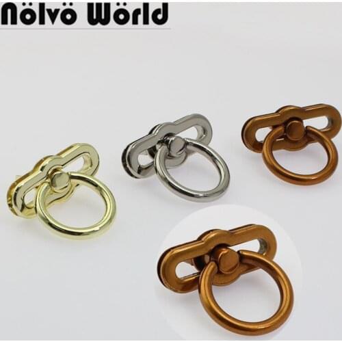 3-10 sets,Medium Size 3 colors post man knocker drop lock,gorgeous new purse bag flip locks