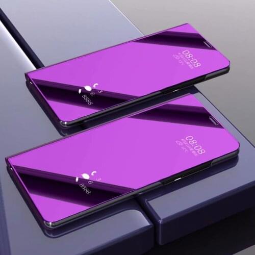 Mirror View Flip Cases For Huawei Honor 10 20 Lite 9X Pro 8X 8A 8C 8S Play View 20 Y5 Y6 Y7 Y9 Prime P Smart 2019 Z Back Cover